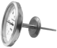 衛生型雙金屬溫度計 (背接型) BTT-S